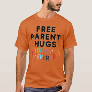 Free Parent Hugs girl T-Shirt