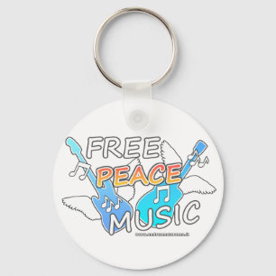 Free Peace Music    Key Ring