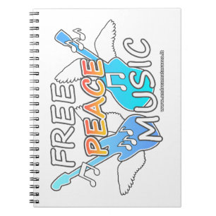 Free Peace Music   Notebook