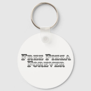 Free Pizza Forever - Basic Key Ring