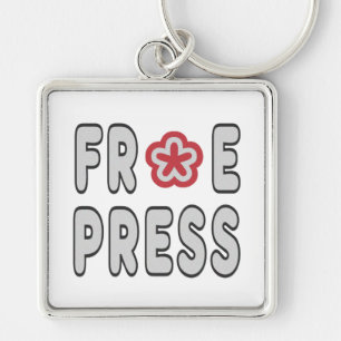 Free Press Key Ring