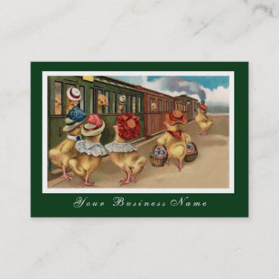 Free Range Organic Chicken Farm Business Card