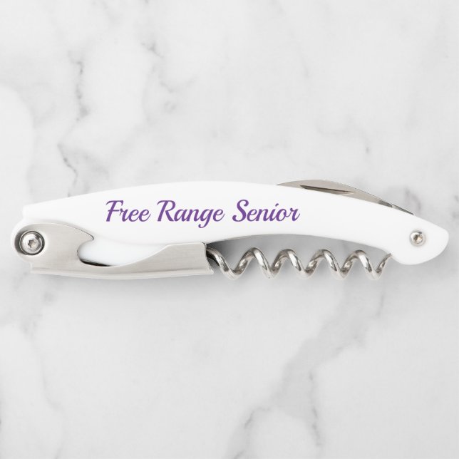 Free Range Senior Corkscrew (Front)