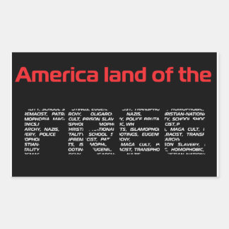 "Free" Rectangular Sticker