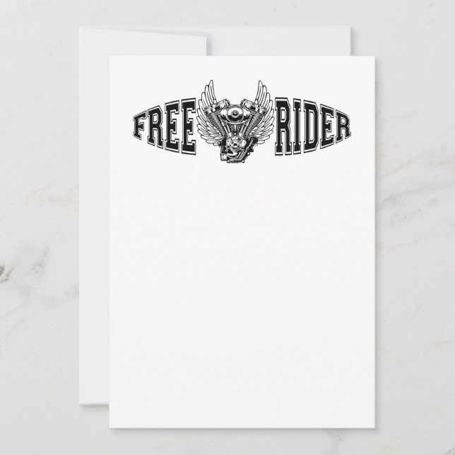 Free rider invitation (Front)