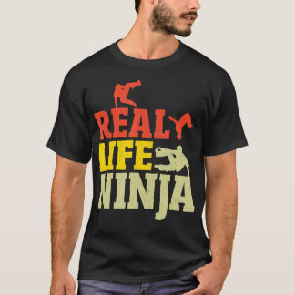 Free Runner Ninja Youth Parkour  T-Shirt