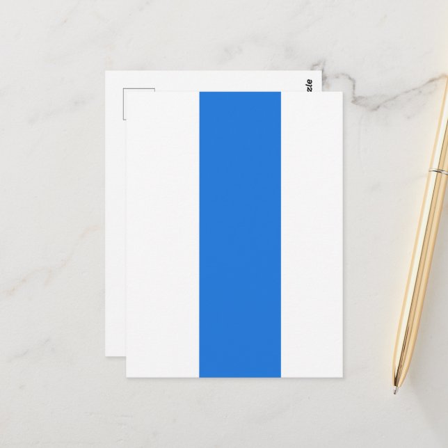 Free Russia new flag Postcard (Front/Back In Situ)