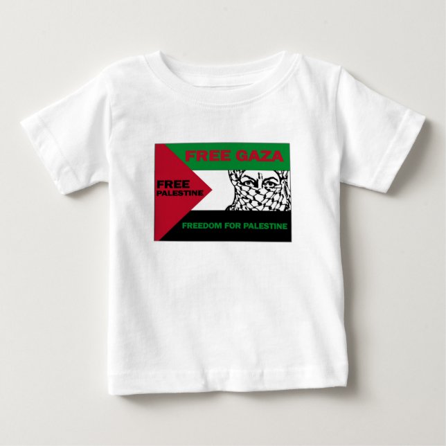 FREE SAFE GAZA PALESTINE J.png Baby T-Shirt (Front)