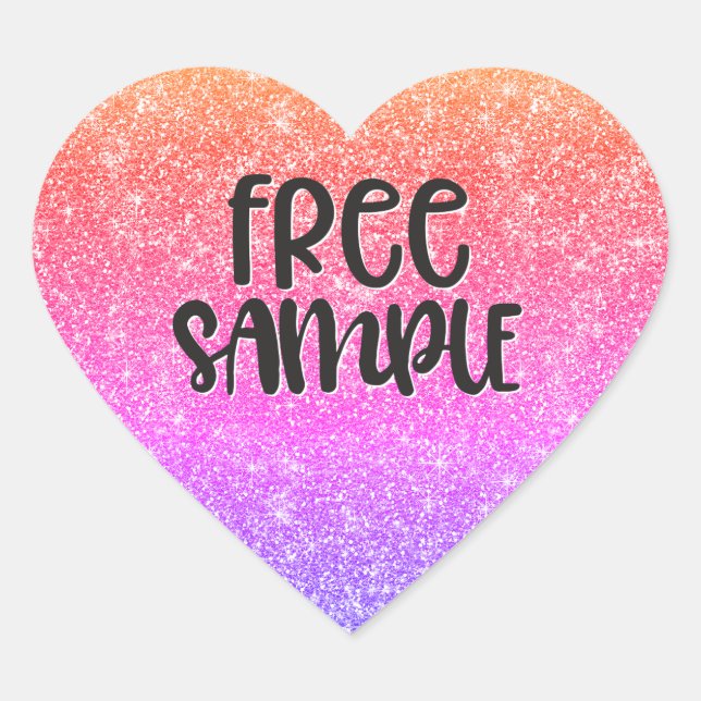 Free sample label stickers (Front)