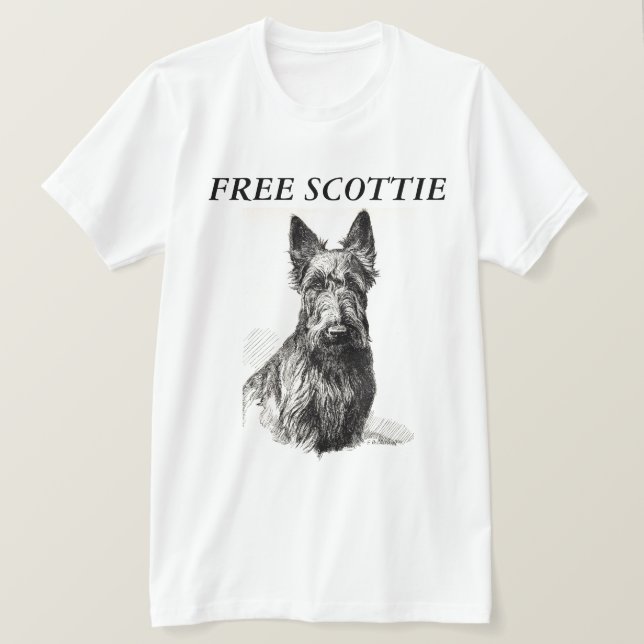 FREE SCOTTIE T-Shirt (Design Front)