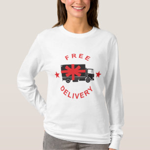 Free Shipping Delivery Truck T-Shirt