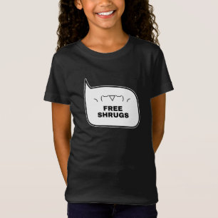 FREE SHRUGS Funny Kaomoji Japanese Emoticons 2 T-Shirt