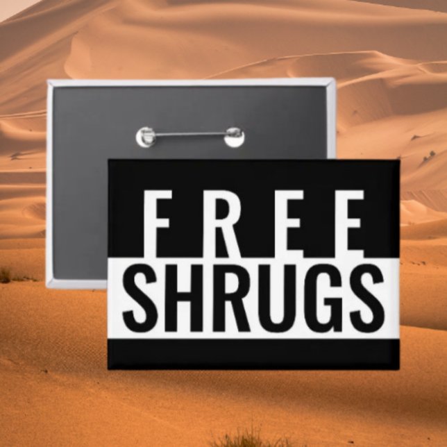 Free Shrugs Minimalist Beverage Cooler (Creator Uploaded)