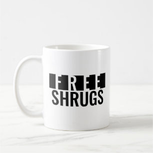 Free Shrugs Minimalist Classic Mug