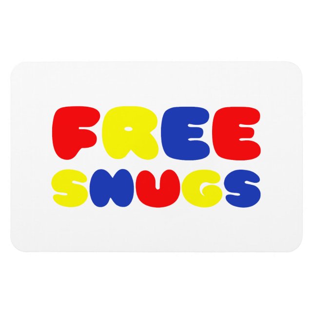 FREE SNUGS MAGNET (Horizontal)