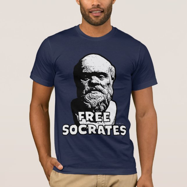 Free Socrates T-Shirt (Front)