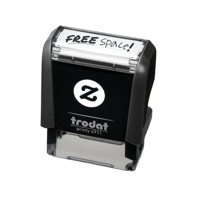 FREE SPACE! Old school to do list organisation Self-inking Stamp (Product)