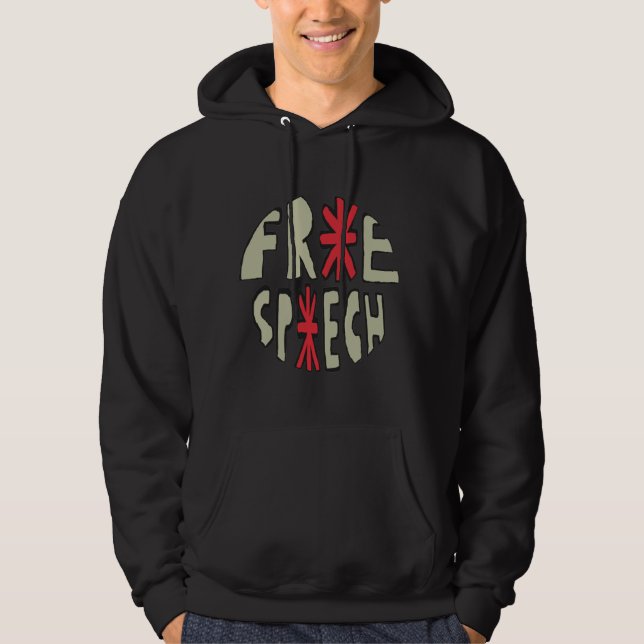 Free Speech Hoodie (Front)