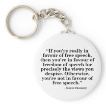 Free Speech Keyring - Quote 30