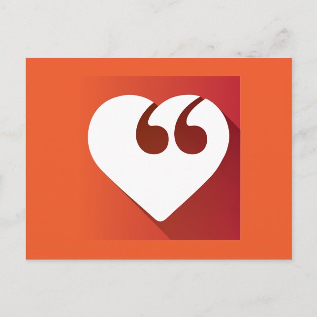 Free Speech Love Postcard (Front)