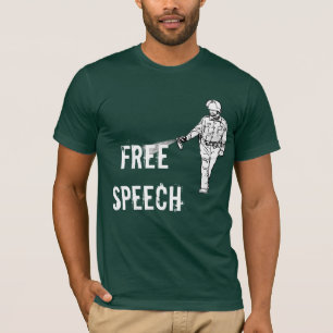 Free Speech Pepper Spray Cop T-Shirt