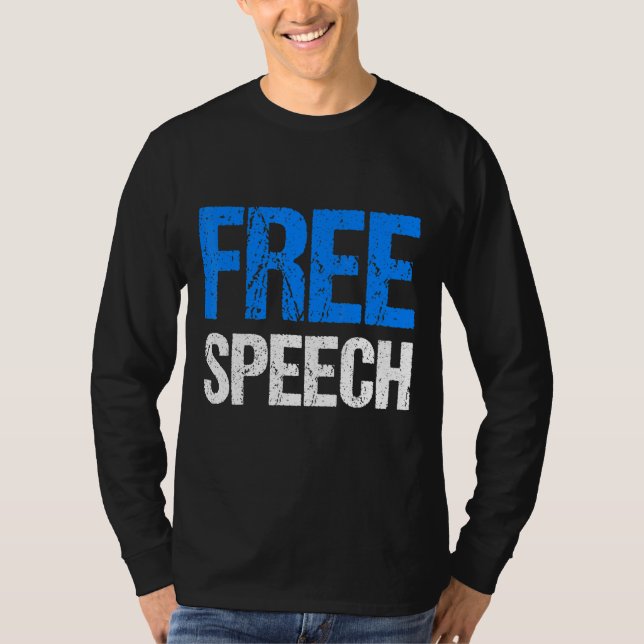 Free Speech T-Shirt (Front)