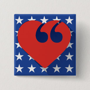 Free Speech USA Love Button