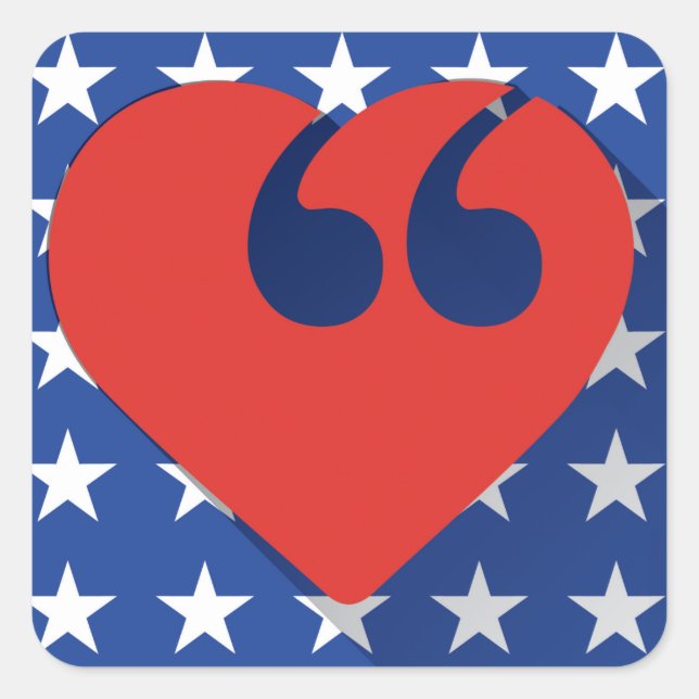 Free Speech USA Love Stickers (Front)