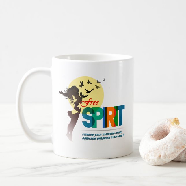 Free Spirit | 13# Classic Mug (With Donut)