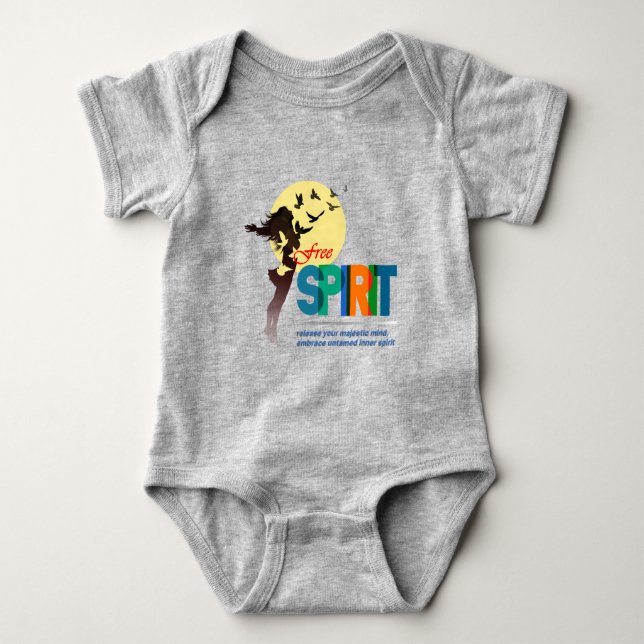 Free Spirit |  Baby Bodysuit (Front)