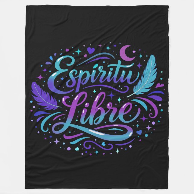 Free Spirit Fleece Blanket (Front)