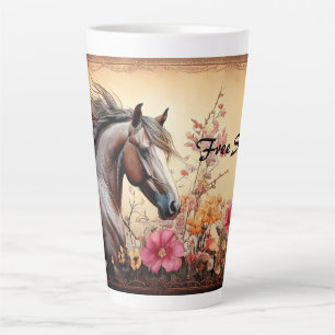 Free Spirit Horse Latte Mug