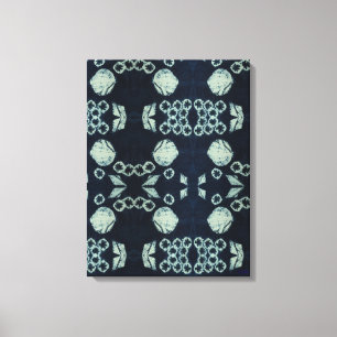Free Spirit II Shibori Canvas Print