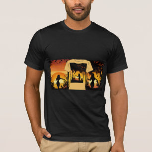   "Free Spirit in Sunset  T-Shirt