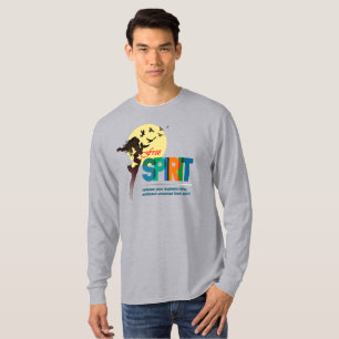 Free Spirit Men Long Sleeve T-Shirt