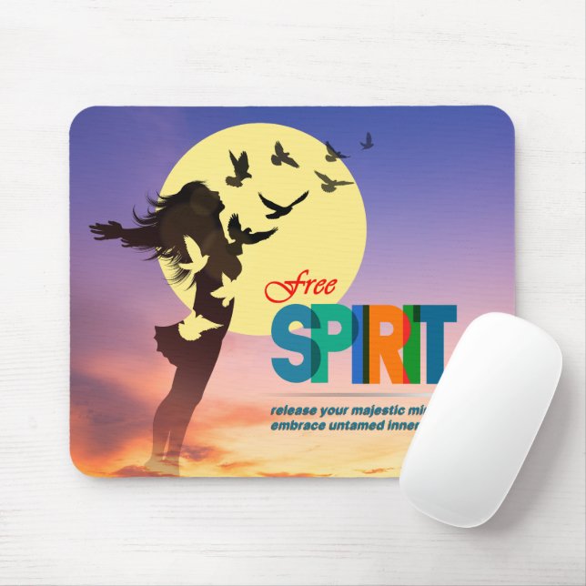 Free Spirit |  Mouse Pad (With Mouse)