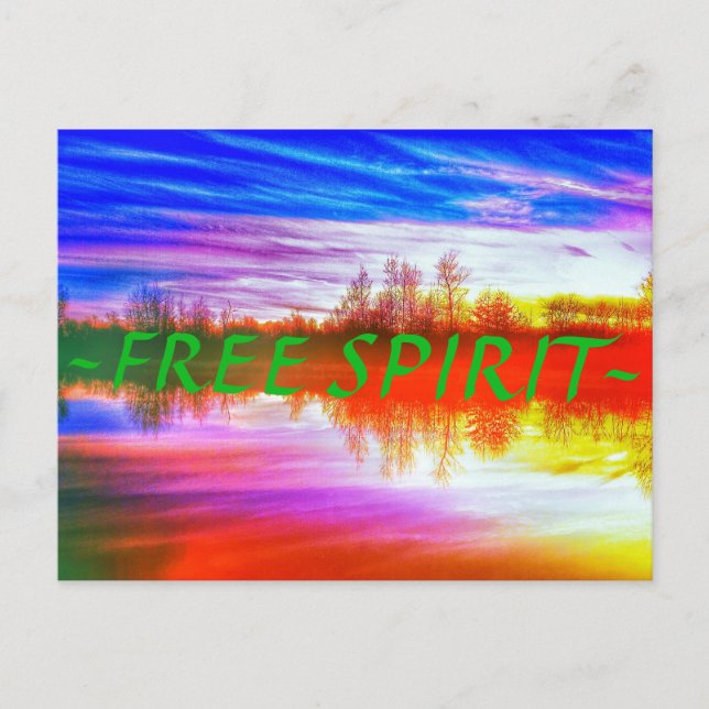 Free Spirit Postcard (Front)