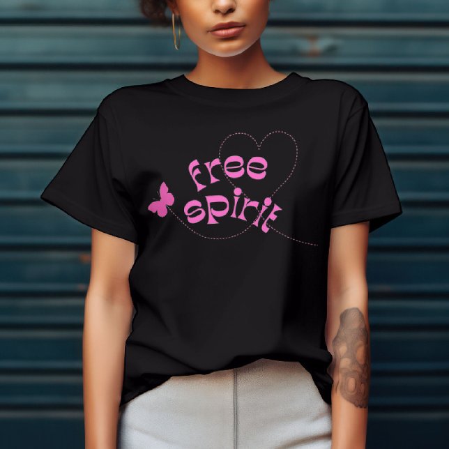 Free Spirit T-Shirt – Embrace Your Bohemian Self  (Creator Uploaded)