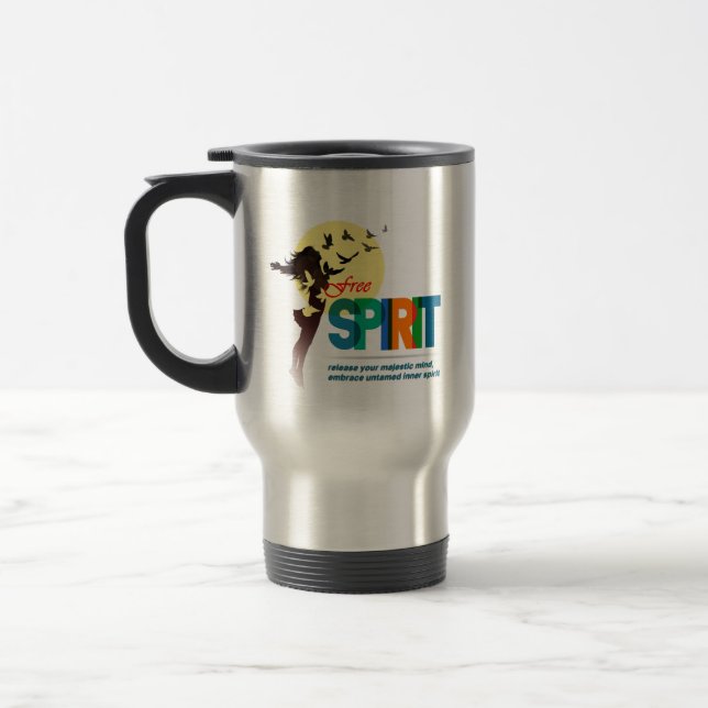Free Spirit |  Travel Mug (Left)