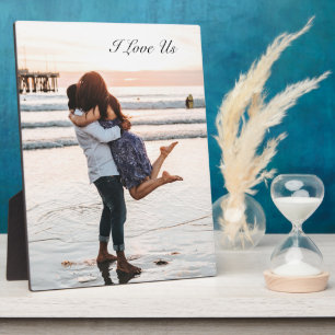 Free Standing Easel Sign with your Photo Plaque