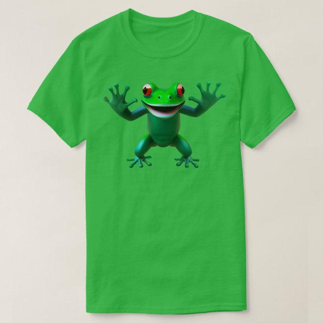 free standing frog  T-Shirt (Design Front)