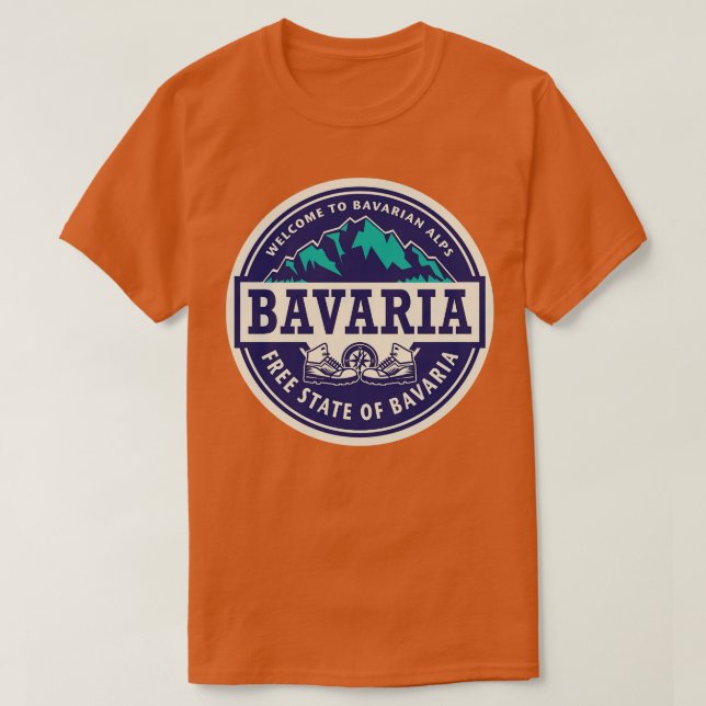 Free State of Bavaria T-Shirt (Design Front)