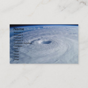 Free Stock Photo of Hurricane Isabel, Name, Add... Business Card