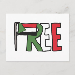 Free Sudan Postcard