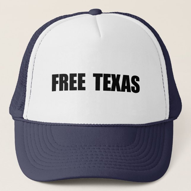 FREE TEXAS TRUCKER HAT (Front)