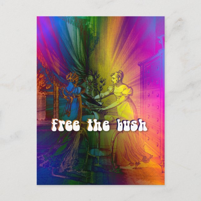 Free The Bush Postcard (Front)