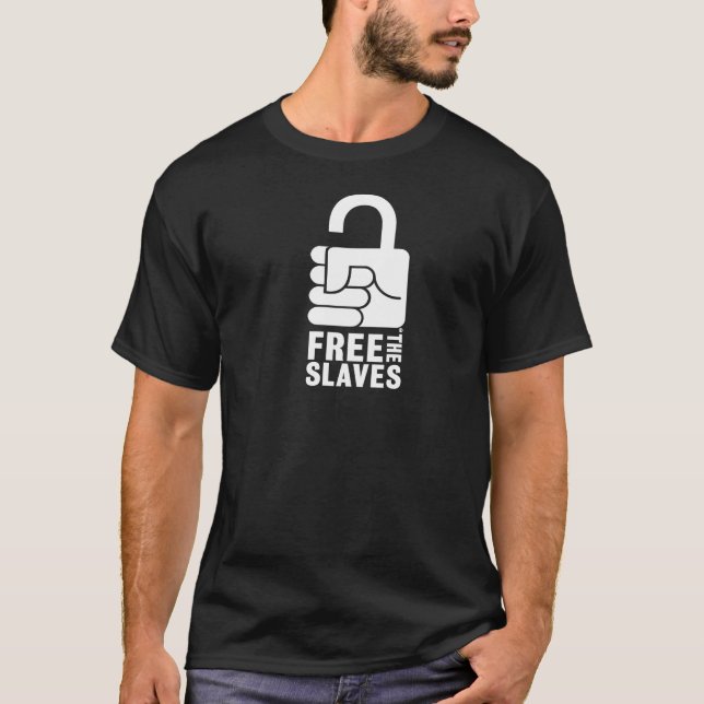 Free the Slaves Men's T-shirt (Front)