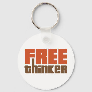 Free Thinker Key Ring