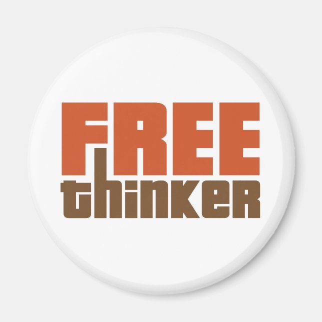 Free Thinker Magnet (Front)