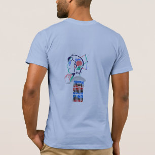 Free Thinker Tee Open Your Mind Back Print